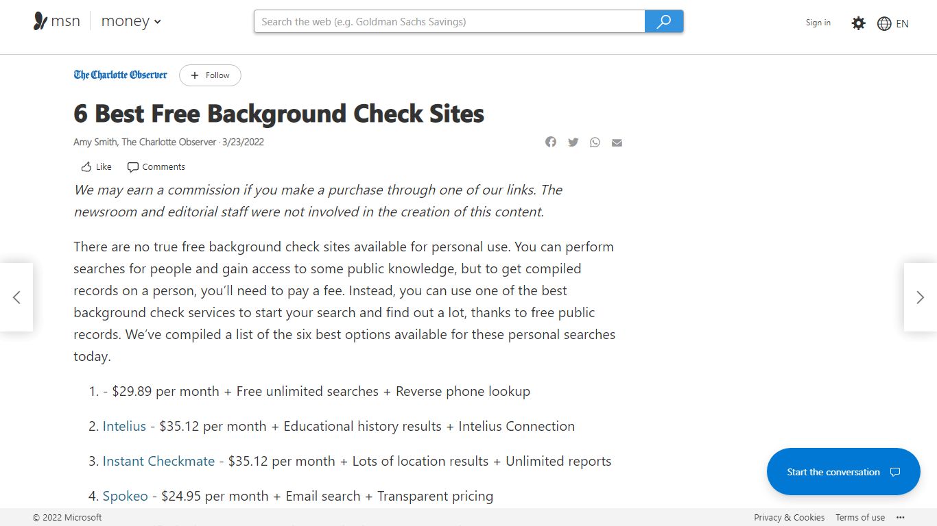 6 Best Free Background Check Sites - msn.com